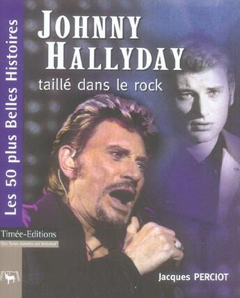 Couverture du livre « Johnny halliday dans la peau d'une icone » de Jacques Perciot aux éditions Timee