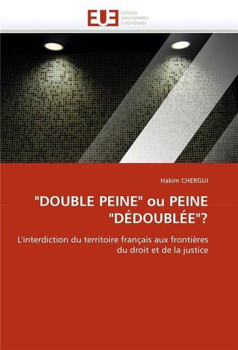 Couverture du livre « 