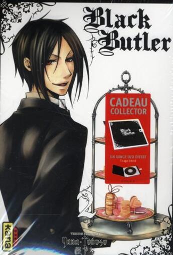 Couverture du livre « Black butler ; coffret vol.2 ; t.2 et t.3 » de Yana Toboso aux éditions Kana