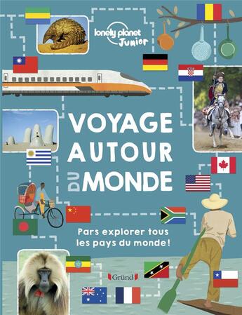 Couverture du livre « Voyage autour du monde » de Maggie Li et Malcom Croft aux éditions Grund