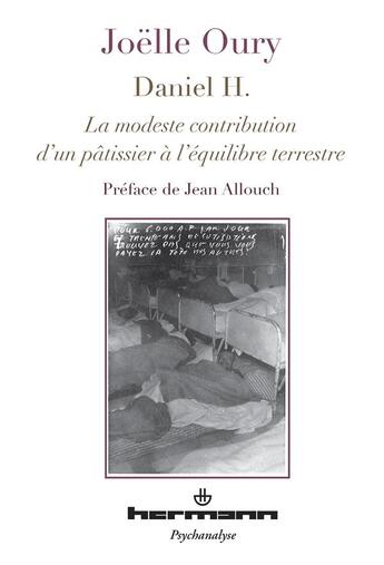 Couverture du livre « Daniel H. ; la modeste contribution d'un pâtissier à l'équilibre terrestre » de Joelle Oury aux éditions Hermann