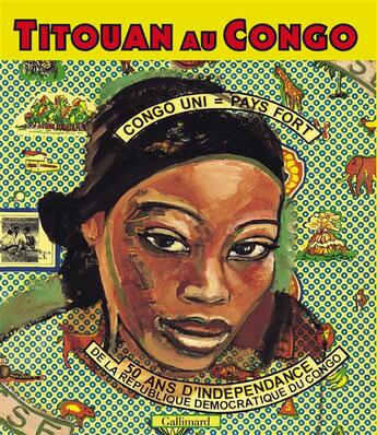 Couverture du livre « Titouan au congo » de Titouan Lamazou aux éditions Gallimard-loisirs