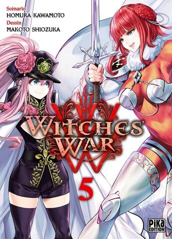 Couverture du livre « Witches' war Tome 5 » de Makoto Shiozuka et Homura Kawamoto aux éditions Pika