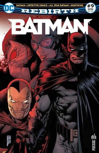 Couverture du livre « Batman rebirth n.9 : Bane est à Gotham ! » de  aux éditions Urban Comics Press