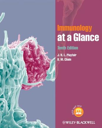 Couverture du livre « Immunology at a Glance » de J. H. L. Playfair et B. M. Chain aux éditions Wiley-blackwell