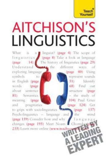 Couverture du livre « Aitchison's Linguistics: Teach Yourself » de Atchison Jean aux éditions Hodder Education Digital