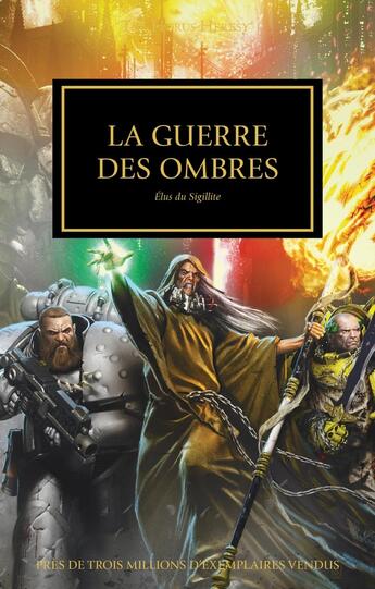 Couverture du livre « Warhammer 40.000 - the Horus Heresy Tome 37 : la guerre des ombres, élu du Sigillite » de N. Kyme et G. Mcneill aux éditions Black Library