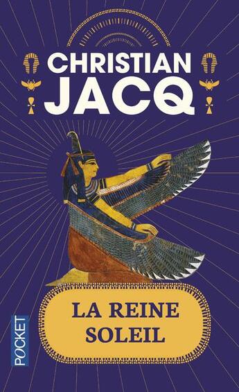 Couverture du livre « La reine soleil » de Christian Jacq aux éditions Pocket