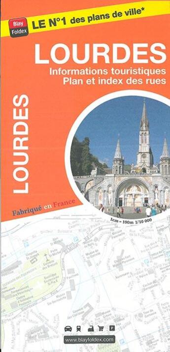 Couverture du livre « Bf plan lourdes » de  aux éditions Blay Foldex