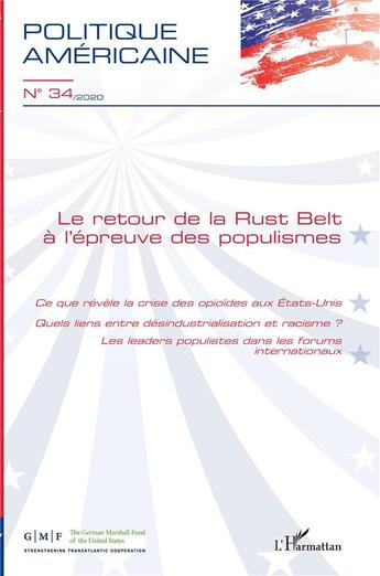 Couverture du livre « Le retour de la rust belt a l'epreuve des populismes - vol34 » de  aux éditions L'harmattan