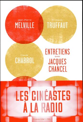 Couverture du livre « Entretiens de Jacques Chancel avec des réalisateurs » de  aux éditions Table Ronde