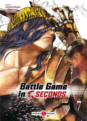 Couverture du livre « Battle game in 5 seconds Tome 7 » de Kashiwa Miyako et Saizo Harawata aux éditions Bamboo