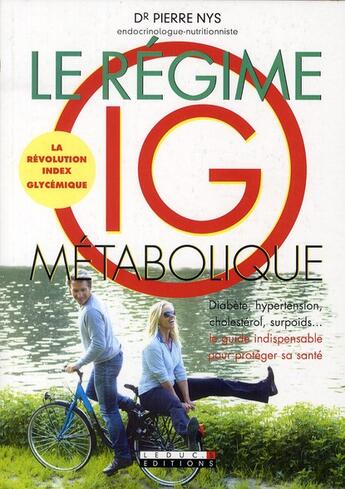 Couverture du livre « Le régime IG métabolique » de Pierre Nys aux éditions Leduc