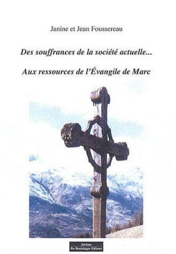 Couverture du livre « Des souffrances de la societe actuelle » de  aux éditions Do Bentzinger