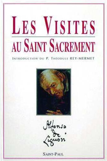 Couverture du livre « Visites au saint sacrement » de  aux éditions Saint Paul Editions