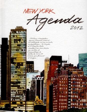 Couverture du livre « New-York agenda 2012 » de Fabrice Moireau aux éditions Pacifique