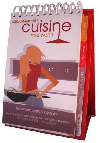 Couverture du livre « French cooking in english-chinese » de Olivia Guinebault aux éditions Cuisine Mei Wenti