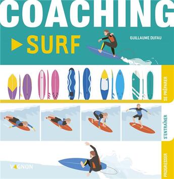 Couverture du livre « Coaching surf » de Guillaume Dufau aux éditions Vagnon