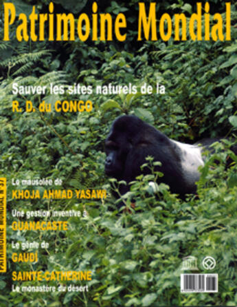 Couverture du livre « Patrimoine mondial n.37 ; sauver les sites naturels de la rd du congo » de  aux éditions Unesco