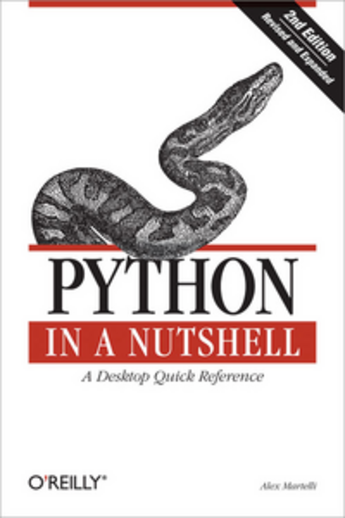 Couverture du livre « Python in a Nutshell » de Martelli Alex aux éditions O'reilly Media