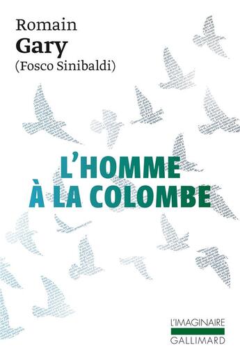 Couverture du livre « L'homme à la colombe » de Romain Gary aux éditions Gallimard