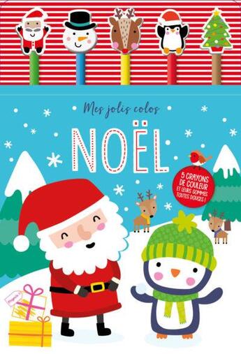 Couverture du livre « Mes jolis colos - noel » de Lane Charly aux éditions 1 2 3 Soleil