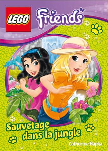 Couverture du livre « Lego friends ; sauvetage dans la jungle » de  aux éditions Huginn & Muninn