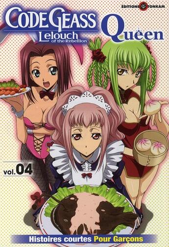 Couverture du livre « Code geass - queen for boys t.4 » de  aux éditions Delcourt