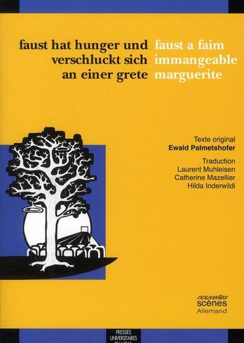 Couverture du livre « Faust hat hunger und verschluckt sich an einer grete / faust a faim » de Palmetshoffer E aux éditions Pu Du Midi