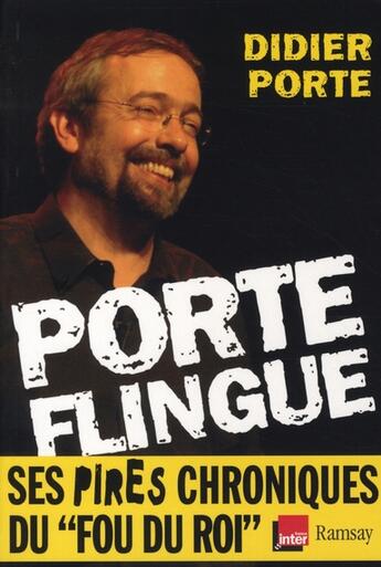 Couverture du livre « Porte flingue ; ses pires chroniques du 