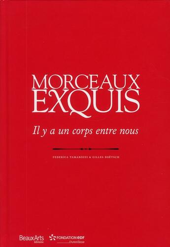 Couverture du livre « Morceaux exquis à la fondation EDF » de  aux éditions Beaux Arts Editions