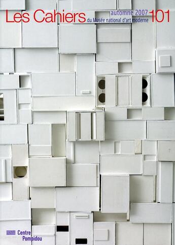 Couverture du livre « Cahiers du musée national d'Art moderne t.101 » de Jean-Pierre Criqui aux éditions Centre Pompidou