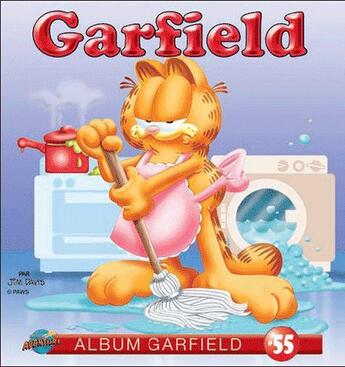 Couverture du livre « Garfield t.55 » de Jim Davis aux éditions Presses Aventure