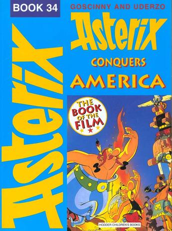 Couverture du livre « Asterix Conquers America » de Albert Urderzo et Rene Goscinny aux éditions Nql