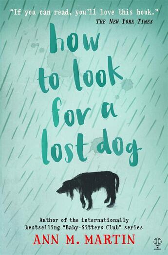 Couverture du livre « How to look for a lost dog » de Ann M. Martin aux éditions Usborne