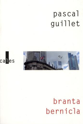 Couverture du livre « Branta bernicla » de Pascal Guillet aux éditions Verticales