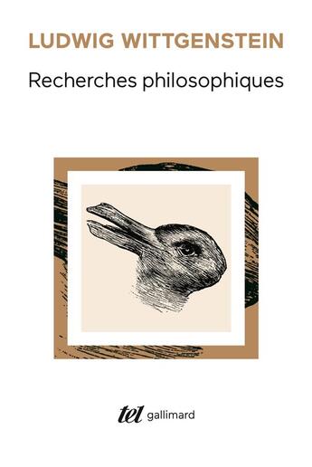 Couverture du livre « Recherches philosophiques » de Ludwig Wittgenstein aux éditions Gallimard