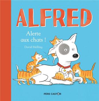 Couverture du livre « Alerte aux chats ! » de David Melling aux éditions Pere Castor