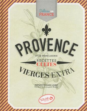 Couverture du livre « Provence » de Sylvie Girard-Lagorce aux éditions Solar