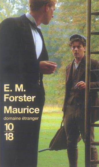 Couverture du livre « Maurice » de E. M. Forster aux éditions 10/18