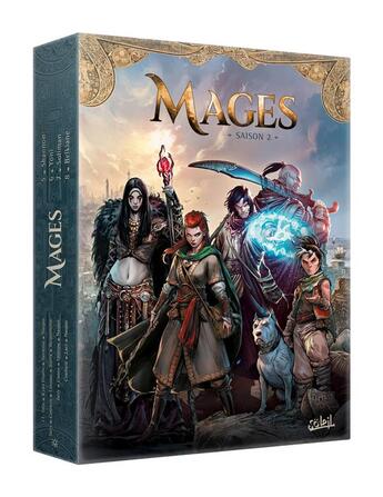 Couverture du livre « Mages : coffret vol.2 : t.5 à t.8 » de  aux éditions Soleil