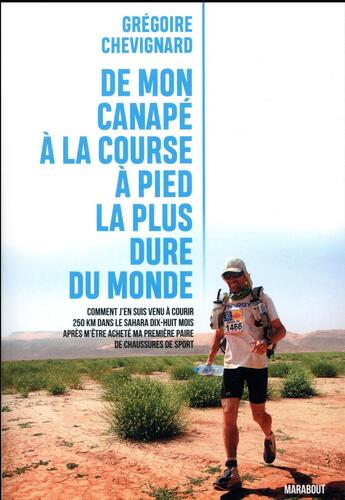 Couverture du livre « De mon canapé à la course la plus dure au monde » de Gregoire Chevignard aux éditions Marabout