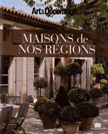 Couverture du livre « Maisons de nos régions » de  aux éditions Massin
