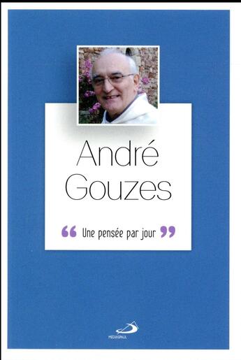 Couverture du livre « André Gouzes » de Rene Poujol aux éditions Mediaspaul