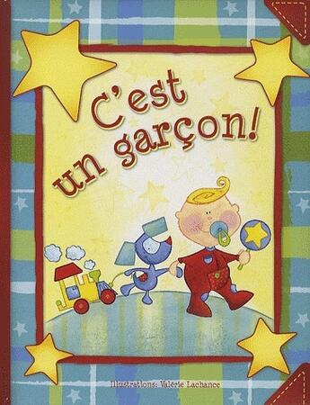 Couverture du livre « C'est un garçon ! » de Valerie Lachance aux éditions Boomerang Jeunesse