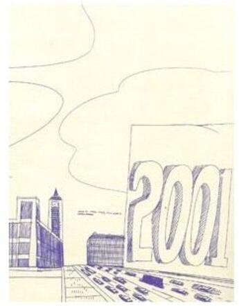 Couverture du livre « 2001 » de Wesley Willis aux éditions Nieves