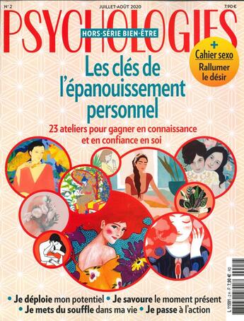 Couverture du livre « Psychologies bien-etre hs n 2 les cles de l'epanouissement personnel - juillet 2020 » de  aux éditions Psychologies Hs