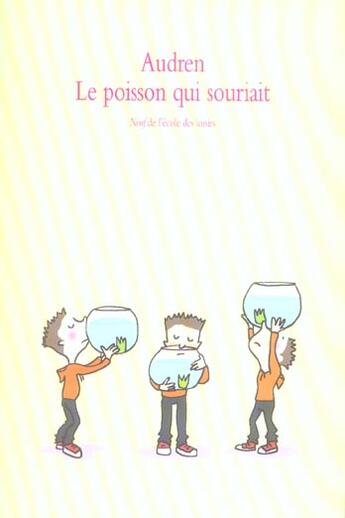 Couverture du livre « Le poisson qui souriait » de Audren aux éditions Ecole Des Loisirs