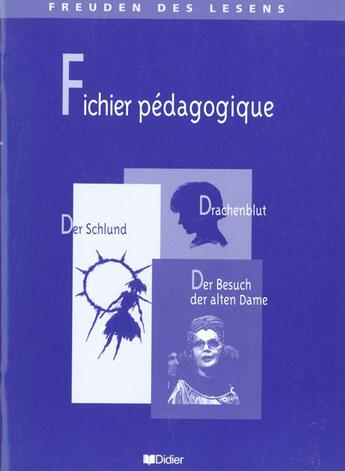 Couverture du livre « Der Besuch Der Alten Dame -Niveau Confirme -Guide Pedagogique » de Durrenmatt-F aux éditions Didier