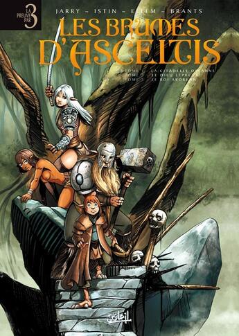 Couverture du livre « Les brumes d'Asceltis ; Intégrale t.1 à t.3 » de Jean-Luc Istin et Elsa Brants et Ellem et Nicolas Jarry aux éditions Soleil